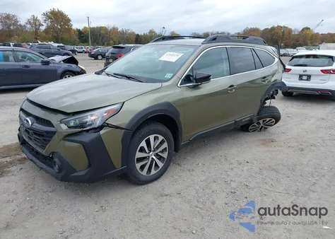 2025 Subaru Outback Premium from USA, damaged, VIN 4S4BTAFC2S3201189